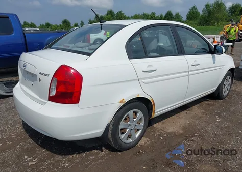 2010 Hyundai Accent Gls из США, поврежденный, VIN KMHCN4AC4AU485005